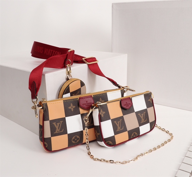 Louis Vuitton Three-Piece Bag Set In Monogram Canvas Code: M44823