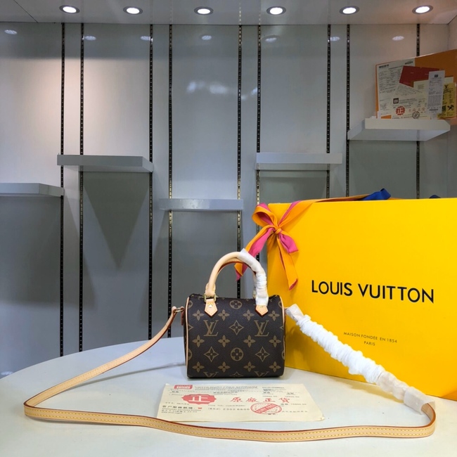 Louis Vuitton Nano Speedy Bag Code: M61252