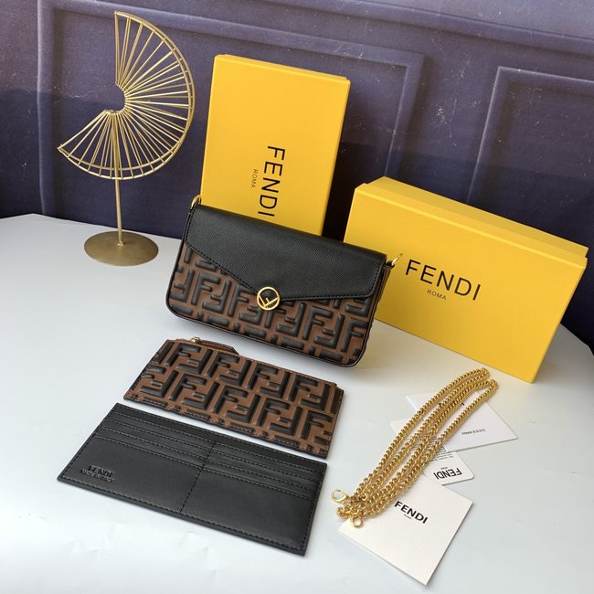 Fendi Geometric Flap Mini Bag Code: F8Bs033