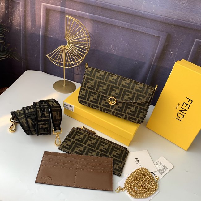 Fendi Geometric Flap Mini Bag Code: F8Bs031