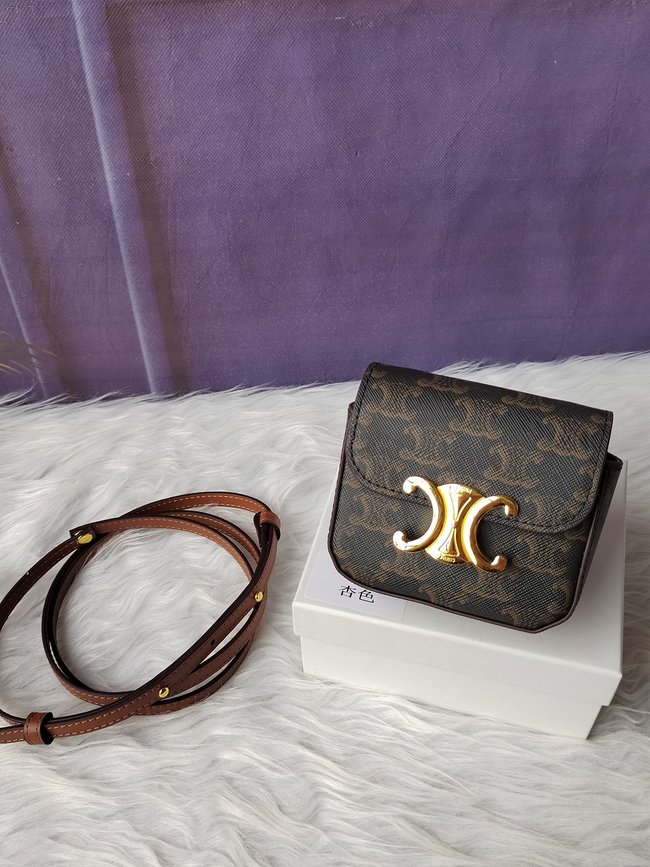 Celine Mini Calfskin Crossbody Bag Code: 10L653