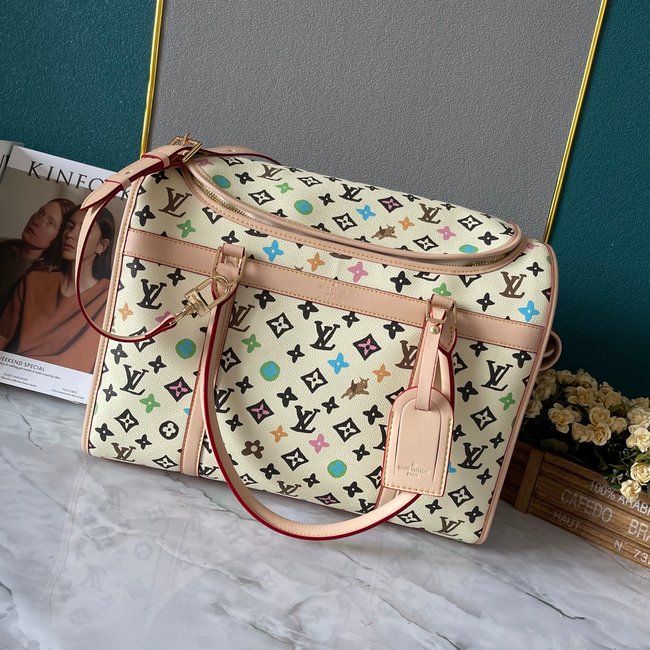 Louis Vuitton Classic Print Pet Box Code: M42021
