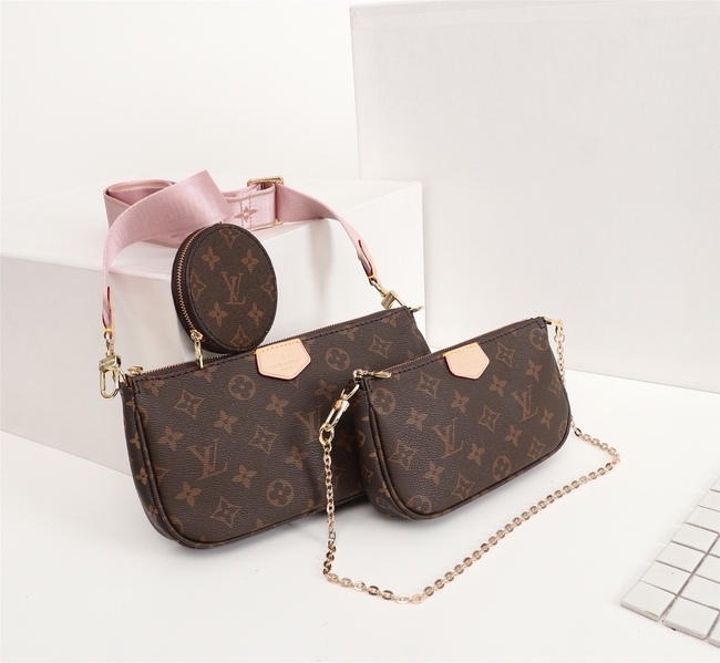Louis Vuitton Three-Piece Bag Set In Monogram Canvas Code: M44823