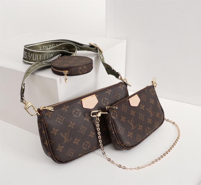 Louis Vuitton Three-Piece Bag Set In Monogram Canvas Code: M44823