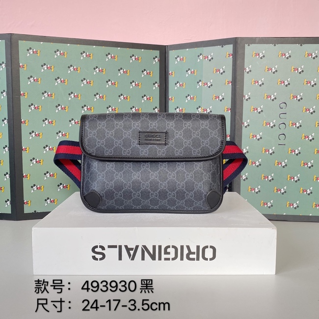 Gucci Pvc Waterproof Fabric Crossbody Bag Code: 493930/598113