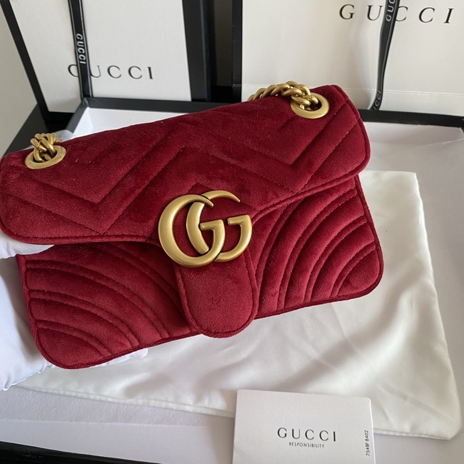 Gucci Bronze Logo Double G Crossbody Bag Code:446744
