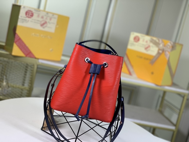 Louis Vuitton Lockme Bucket Handbags Code: /M53610/44022