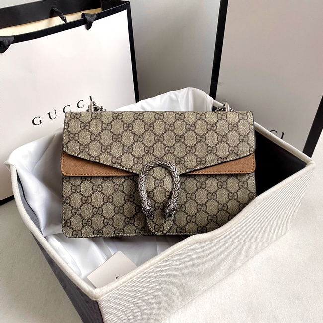 Gucci Wear-Resistant Material Messenger Bag Code:400249