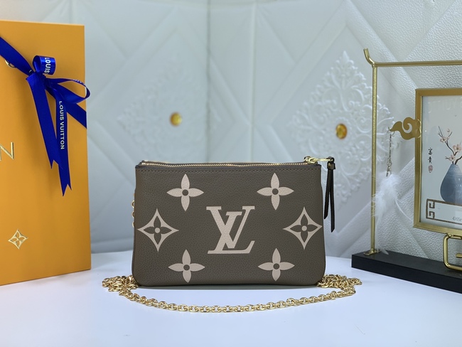 Louis Vuitton Double Zip Pochette Bag Code: M69203/M80084