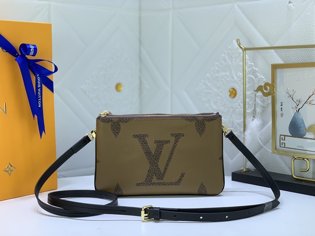 Louis Vuitton Double Zip Pochette Bag Code: M69203/M80084