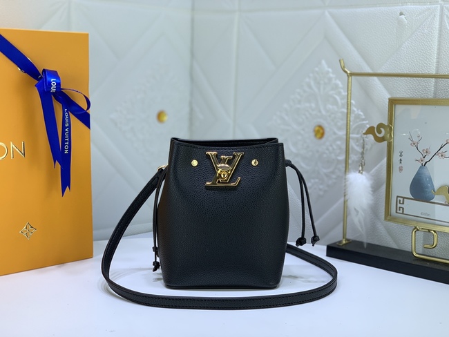 Louis Vuitton Nano Lockme Bucket Handbags Code: M68709