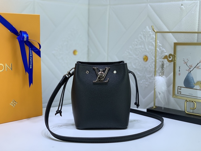 Louis Vuitton Nano Lockme Bucket Handbags Code: M68709