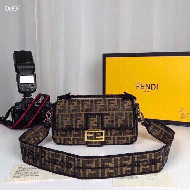 Fendi Original Leather Messenger Bag Code: F7002