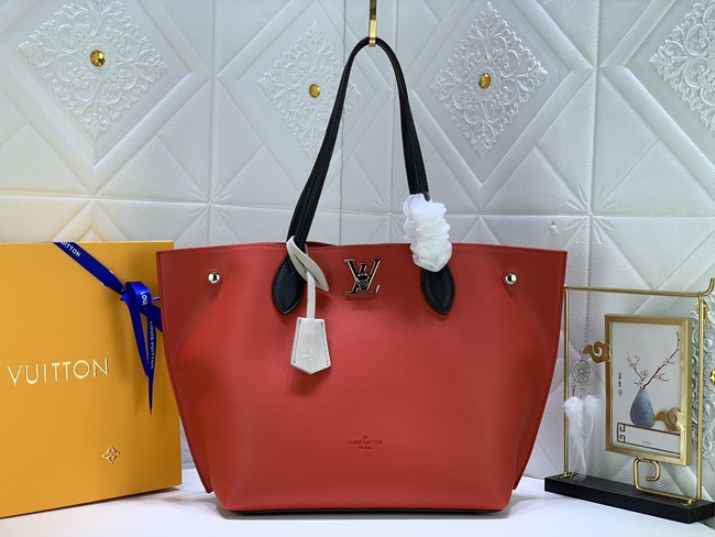 Louis Vuitton Full Leather Logo Shopping Bag Code: M55523/M52408/M52617/M55028/M52409/M55237