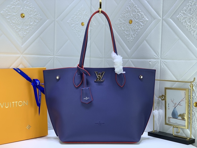 Louis Vuitton Full Leather Logo Shopping Bag Code: M55523/M52408/M52617/M55028/M52409/M55237
