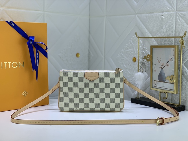 Louis Vuitton Double Zip Pochette Bag Code: M69203/M80084