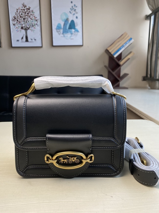 Coach Hero Shoulder Crossbody Bag Code: C8450棕色/马车8451/C8452帆布/C8449全皮