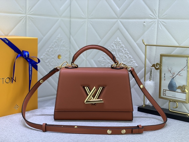 Louis Vuitton Twist One Handle Small Bag Code: M57584粉色m57093黑色m57897焦糖色m57096玫红m57214灰色m57090