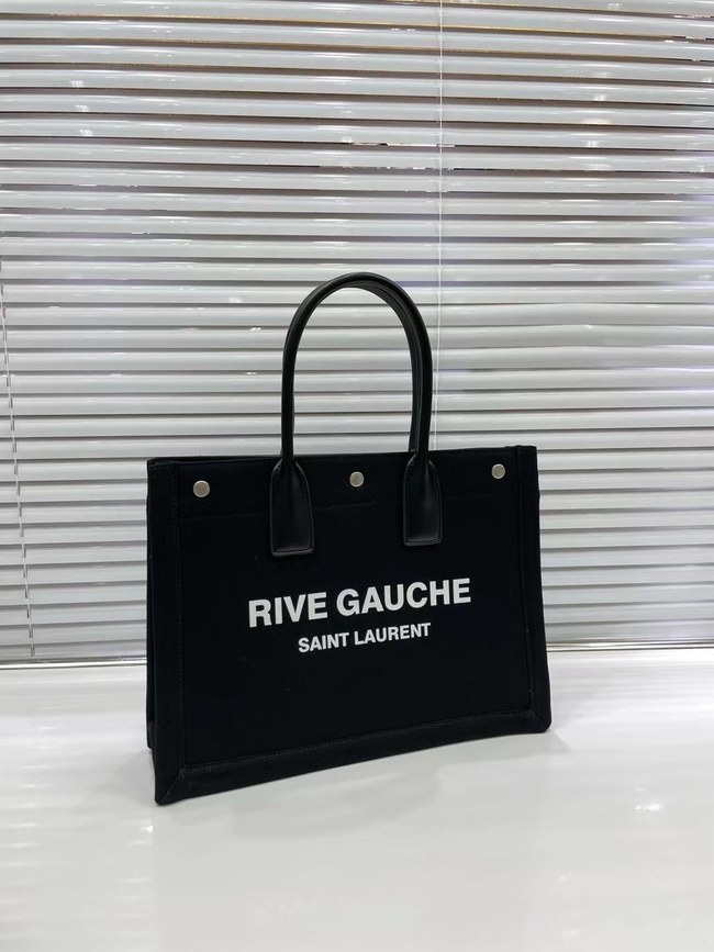 Yves Saint Laurent Large Capacity Straw Tote Bag