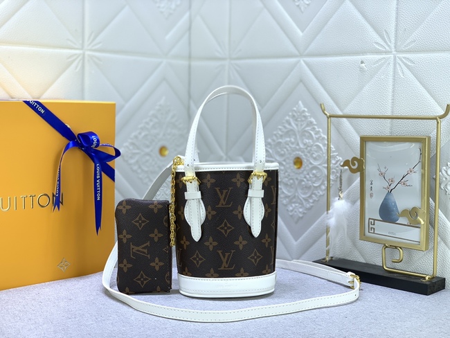 Louis Vuitton Nano Bucket Handbag Code: M81489/