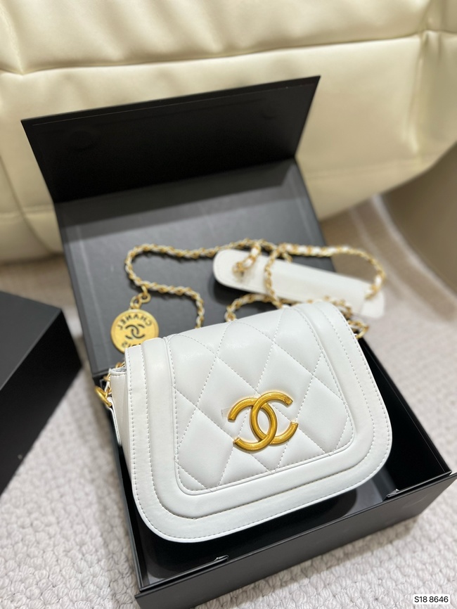 Chanel Durable Leather Crossbody Bag