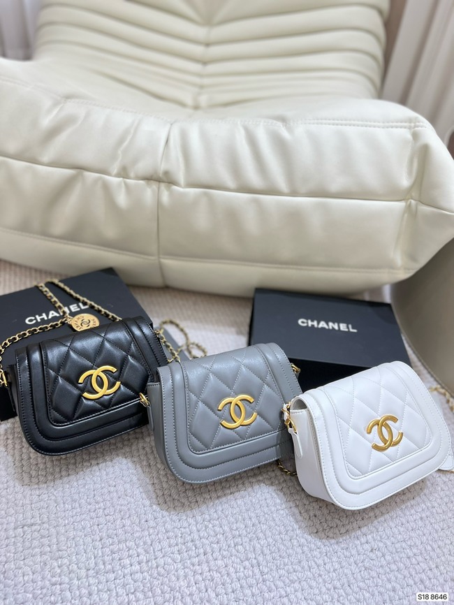 Chanel Durable Leather Crossbody Bag
