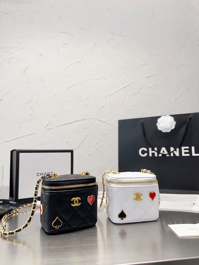 Chanel Mini Vanity With Chain Crossbody Bag