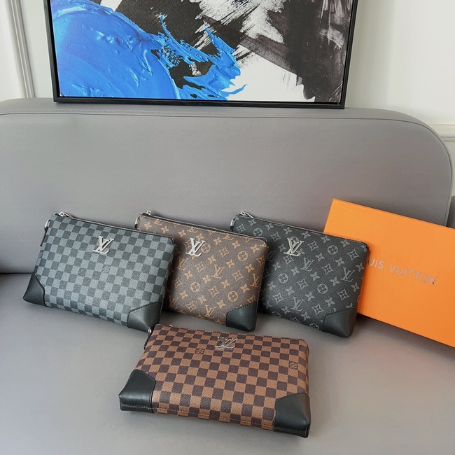 Louis Vuitton Cowhide Clutch Bag