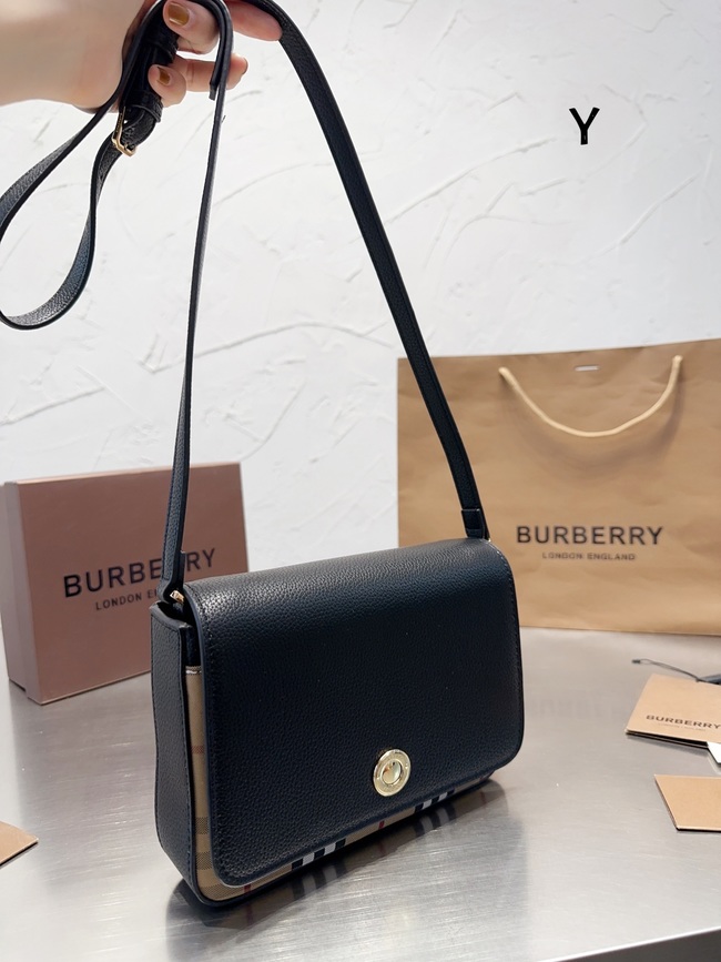 Burberry Linen Crossbody Bag