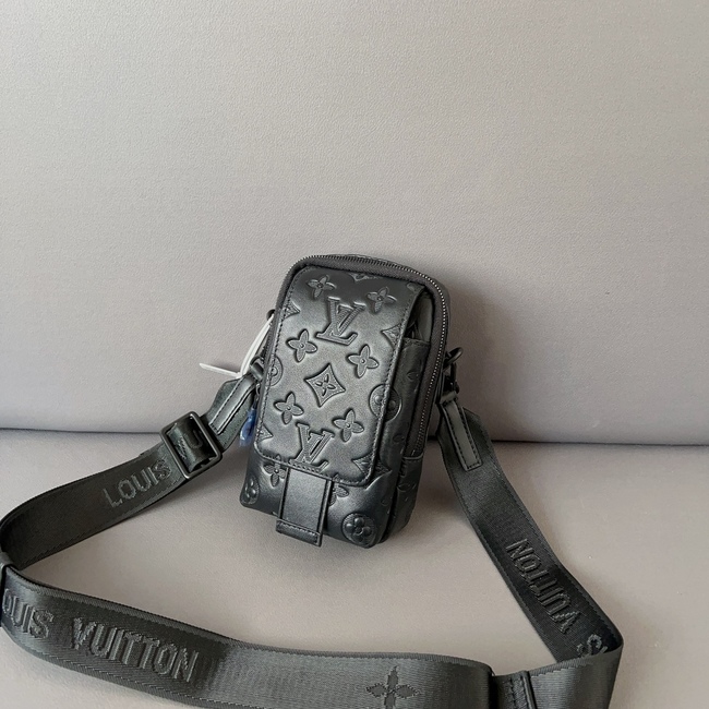 Louis Vuitton Double Phone Pouch In Leather Code: M81323