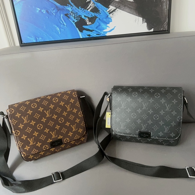 Louis Vuitton District Flap Messenger Bag