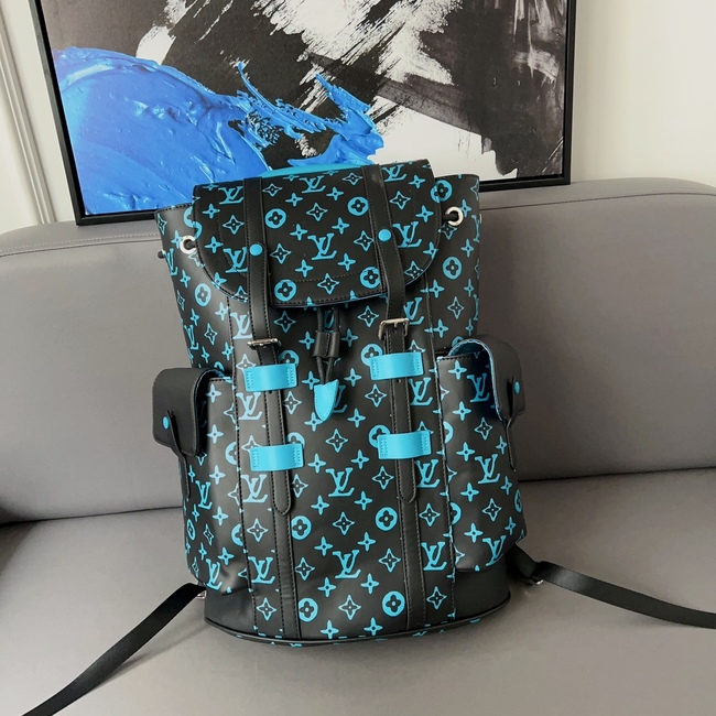 Louis Vuitton Christopher Crocodile Print Backpack
