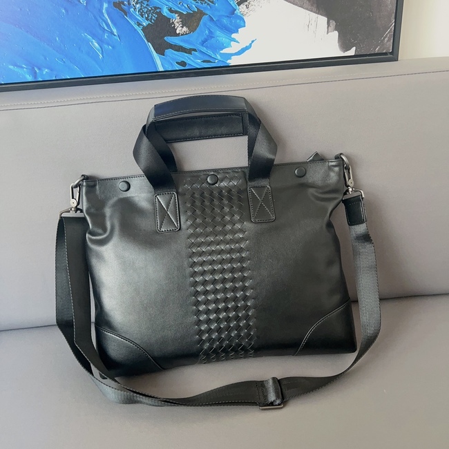 Bottega Veneta Handwoven Men S Briefcase