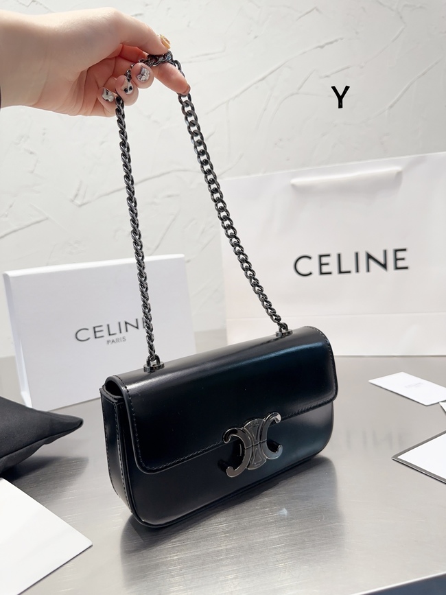 Celine Gold Chain Crossbody Bag