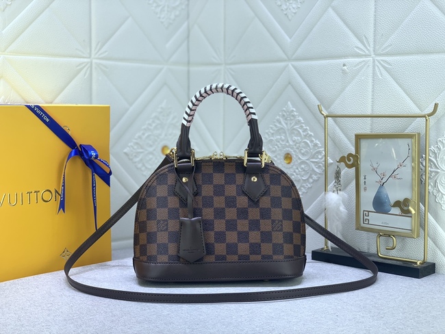 Louis Vuitton Mini Alma Bag In Monogram Canvas Code: M40460/40459/40458