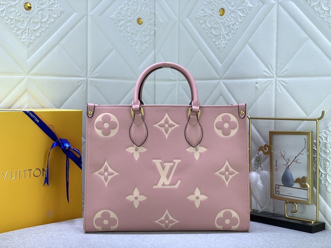 Louis Vuitton Onthego Medium Handbag Code: M21575白印粉m45494杏印45495黑印45496白印45982棕印/M44571