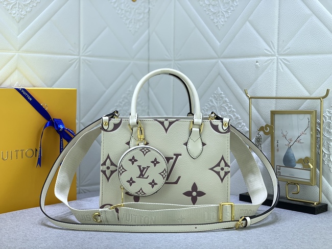 Louis Vuitton Onthego Tote Bag Code: M45659黑印45654白印45779杏印45653全黑45660玫红45779全杏迷你号