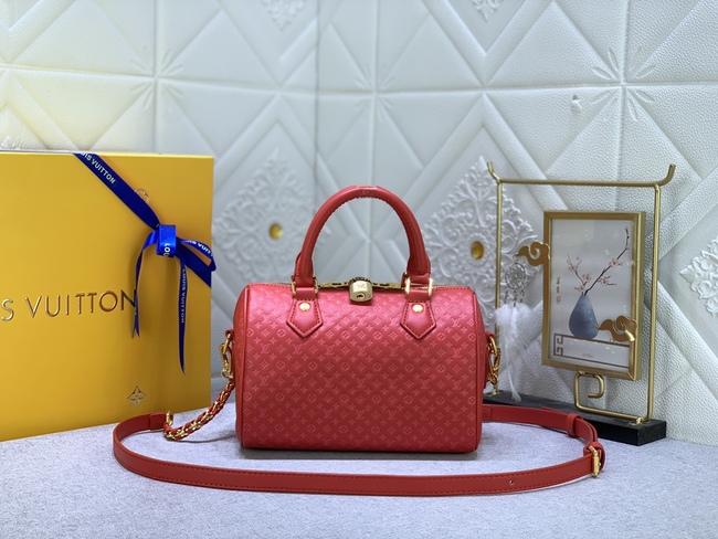 Louis Vuitton Speedy Bandoulière 20 Handbag Code: M22595黑色/M22596蓝色/M22286玫红