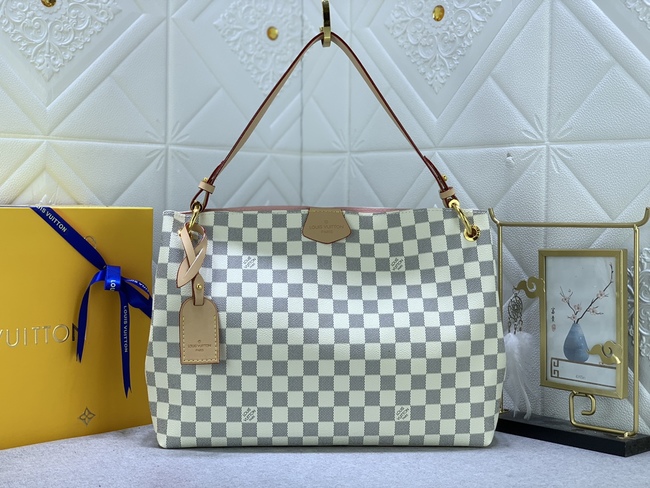 Louis Vuitton Original Monogram Canvas Shopping Bag Code: M43704/M43701