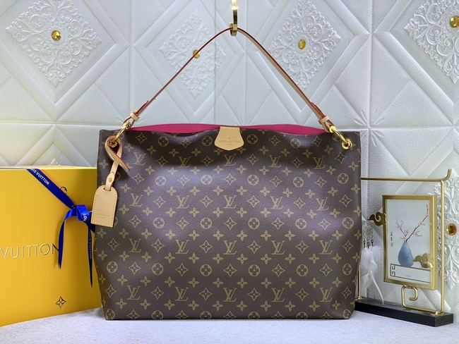 Louis Vuitton Original Monogram Canvas Shopping Bag Code: M43704/M43701