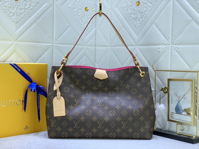Louis Vuitton Original Monogram Canvas Shopping Bag Code: M43704/M43701