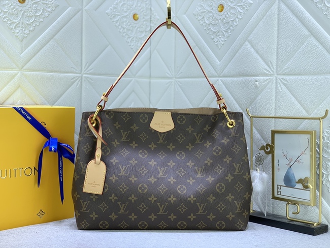 Louis Vuitton Original Monogram Canvas Shopping Bag Code: M43704/M43701