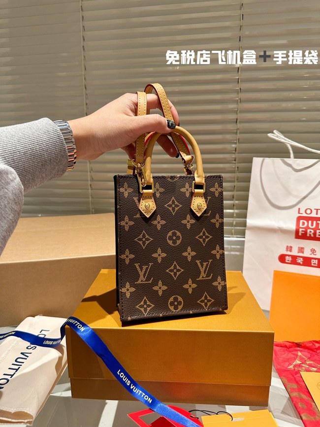 Louis Vuitton Imported Calfskin Mini Shopping Bag