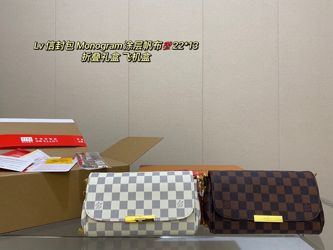 Louis Vuitton Cowhide Envelope Bag