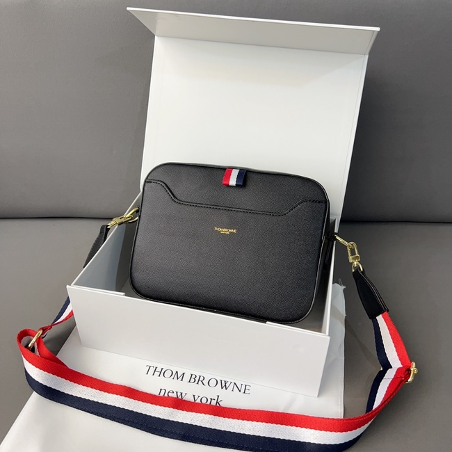 Thom Browne Thom Browne Small Camera Bag In Calfskin