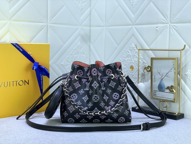 Louis Vuitton Bella Bucket Bag Code: Mm57068粉色/M57070黑色/M57201灰色