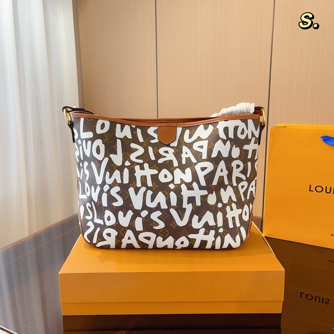 Louis Vuitton Limited Edition Graffiti Shopping Bag