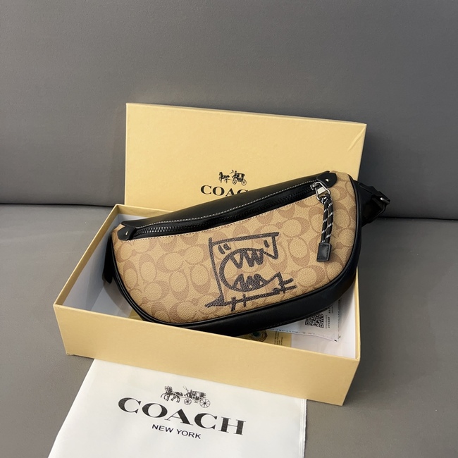 Coach Rivington Monster Graffiti Belt Bag