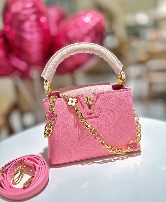 Louis Vuitton 23 New Capucines Leather Crossbody Bag