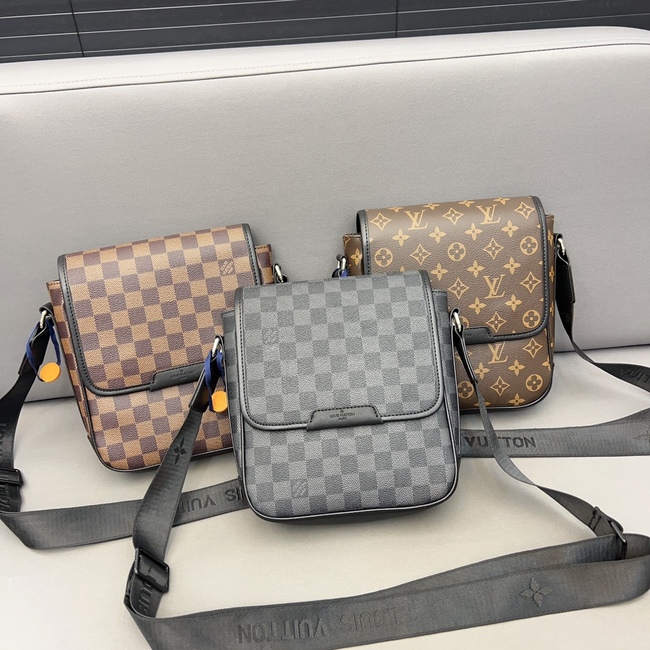 Louis Vuitton Original Fabric Flap Crossbody Bag
